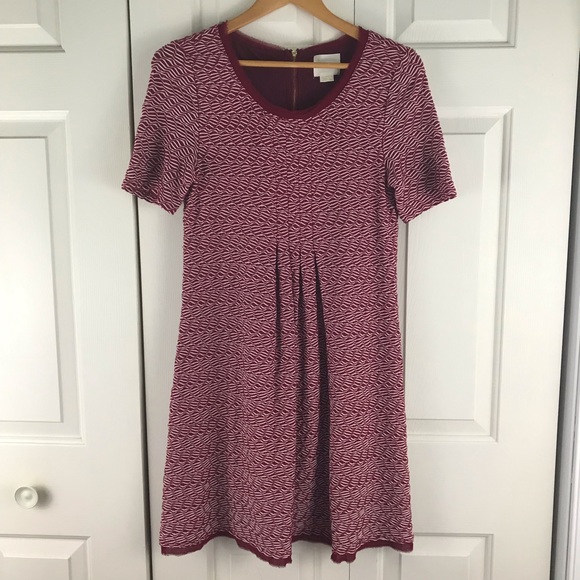 Maeve Anthropologie Dora Dress Small Red White - Picture 2 of 8